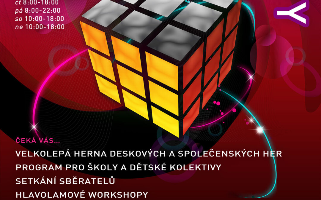 20. VÝSTAVA HRY A&nbsp;HLAVOLAMY přináší zajímavé slevy pro školy a&nbsp;dětské skupiny