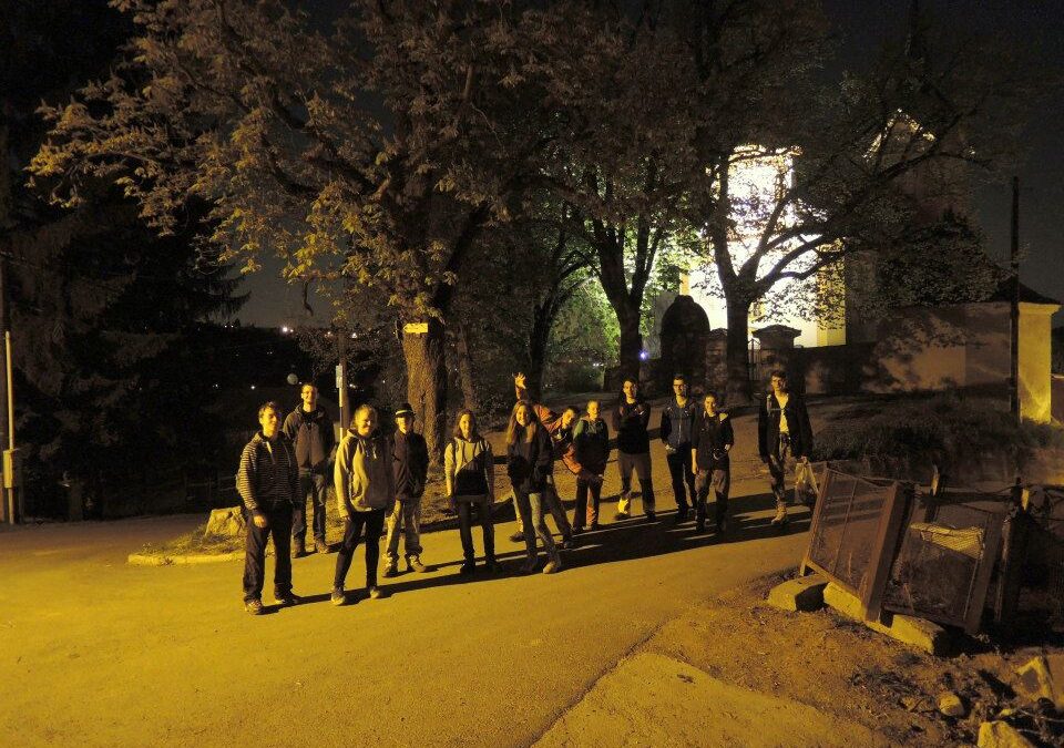 Noční pochod za Brdskou čarodějnicí – delší trasa