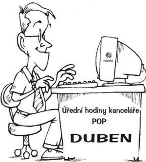 Úřední hodiny kanceláře POP v&nbsp;DUBNU