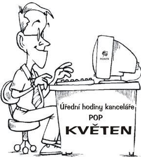 Úřední hodiny kanceláře POP v&nbsp;KVĚTNU