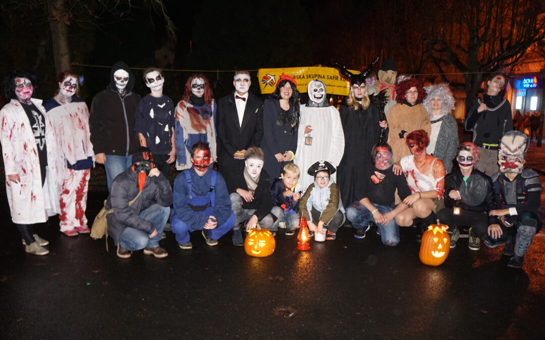 Halloween ve Kdyni se opět povedl