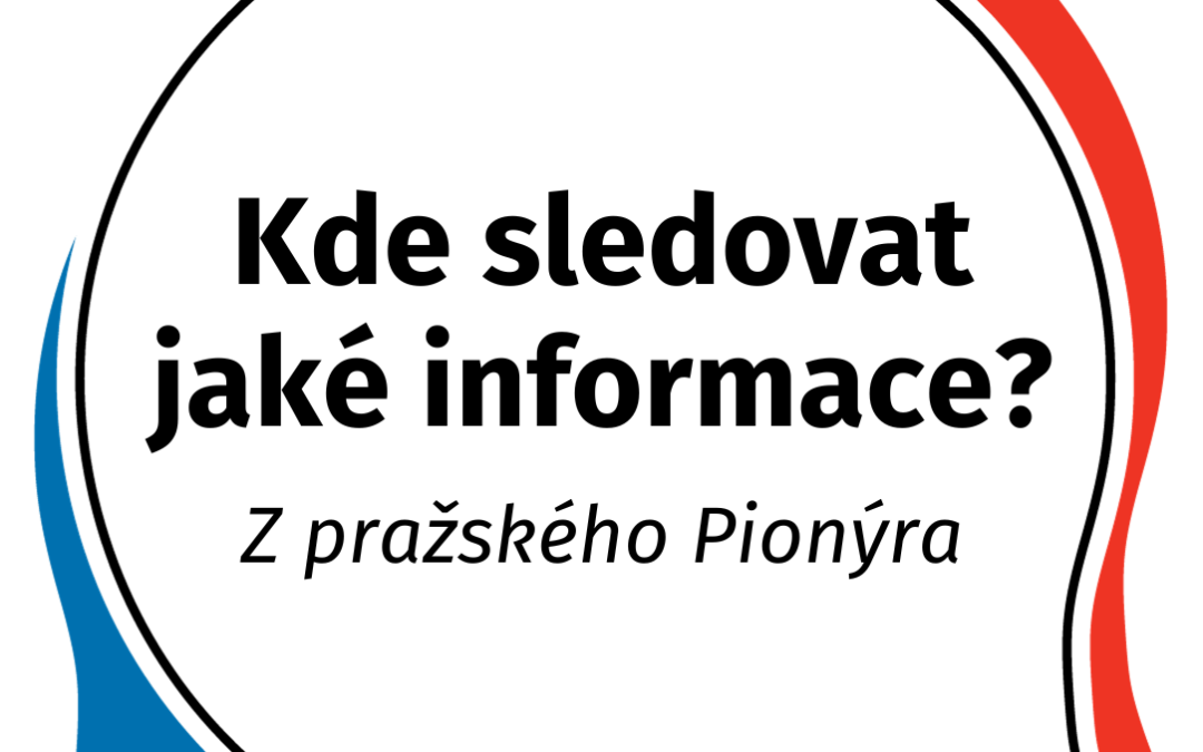 Kde sledovat informace z&nbsp;pražského Pionýra?