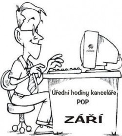 Úřední hodiny kanceláře POP v&nbsp;ZÁŘÍ