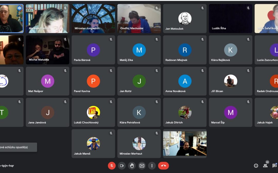 Proběhlo online I. jednání PRP