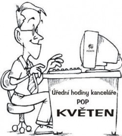 Úřední hodiny kanceláře POP v&nbsp;KVĚTNU